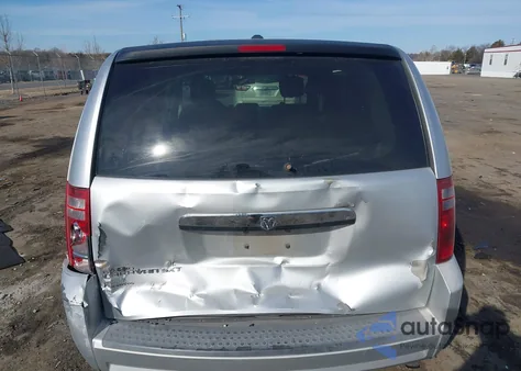 2008 Dodge Grand Caravan Sxt из США, поврежденный, VIN 1D8HN54P18B108203